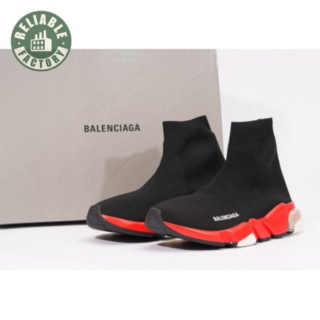 Balenciaga Speed LT SNEAKER Black Red Crystal SP36-45