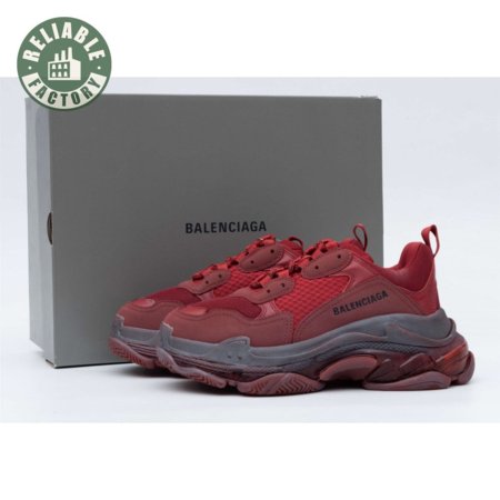 Balenciaga Triple S Burgundy Red 35-45