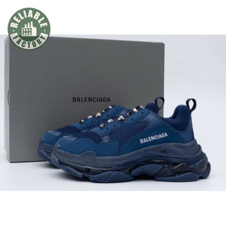 Balenciaga Triple S Clear Sole Navy 35-45