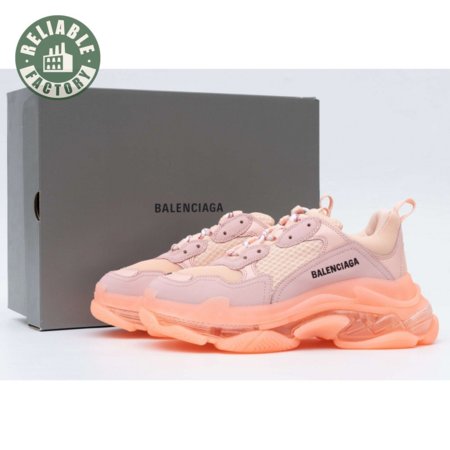 Balenciaga Triple S Orange Clear Sole 35-39