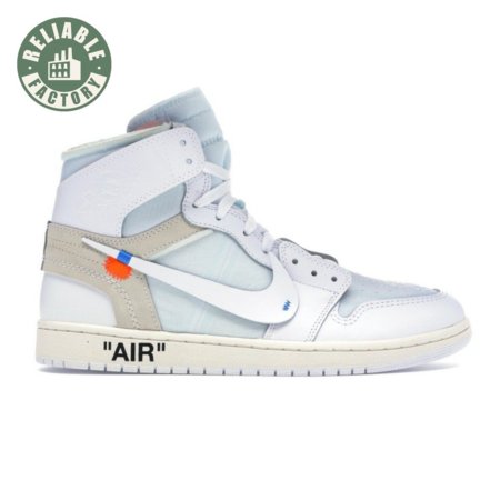 Off-White x Air Jordan 1 Retro High OG BG 'White' 2018 Size 36-47.5