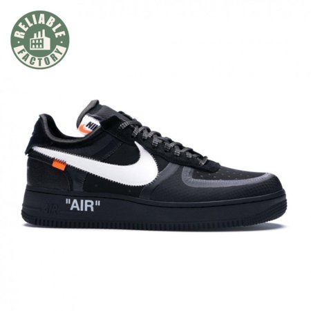 Off-White x Air Force 1 Low 'Black' Size 40-47.5