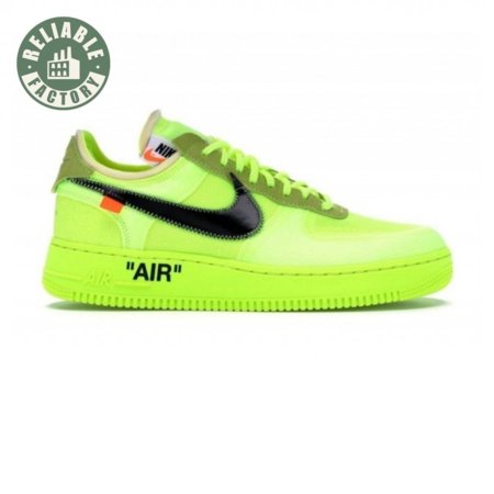 Off-White x Air Force 1 Low 'Volt' Size 36-46