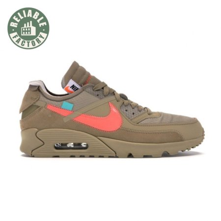 Off-White x Air Max 90 'Desert Ore' Size 36-46