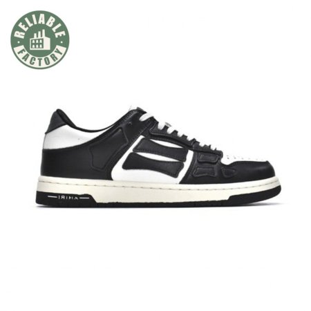 AMIRI Skel Top Low Black White Size 40-46