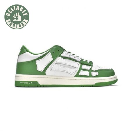 AMIRI Skel Top Low Whtie Green Size 40-46