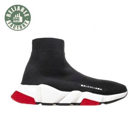 Balenciaga Speed Trainer Mid Black Red Size 36-46