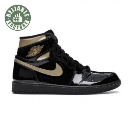 Jordan 1 Retro High Black Metallic Gold (2020) Size 36-47.5