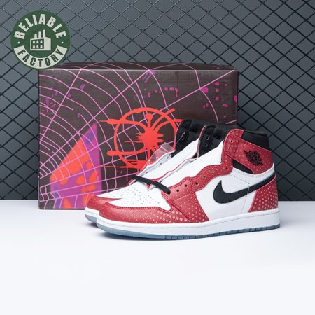 Jordan 1 Retro High Spider Man Origin Story (Special Box) Size 40-47.5