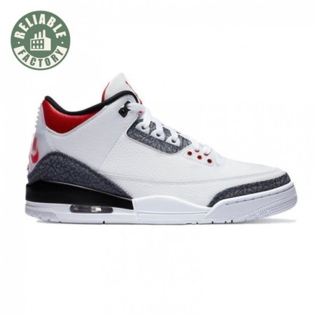 Air Jordan 3 Retro Denim SE 'Fire Red' Size 40-47.5