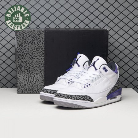 Air Jordan 3 Dark Iris CT8532-105 Size 40.5-47.5