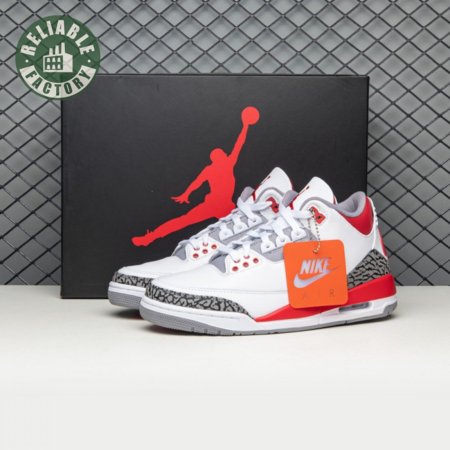 Air Jordan 3 Fire Red DN3707160 Size 40-47.5