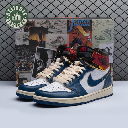 Jordan 1 Retro High Union Los Angeles Blue Toe Size 40-47.5