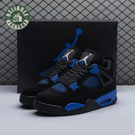 Jordan 4 Retro Black Blue Size 40-47.5