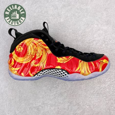 Supreme x Nike Air Foamposite One 652792-600 Size 38.5-46