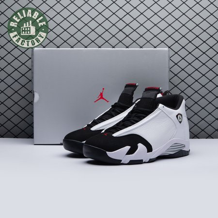 Air Jordan 14 "Black Toe" 487471-160 Size 40-47.5