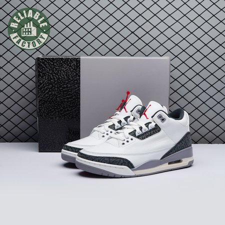 Jordan 3 Retro Cement Grey CT8532-106 Size 36-47.5